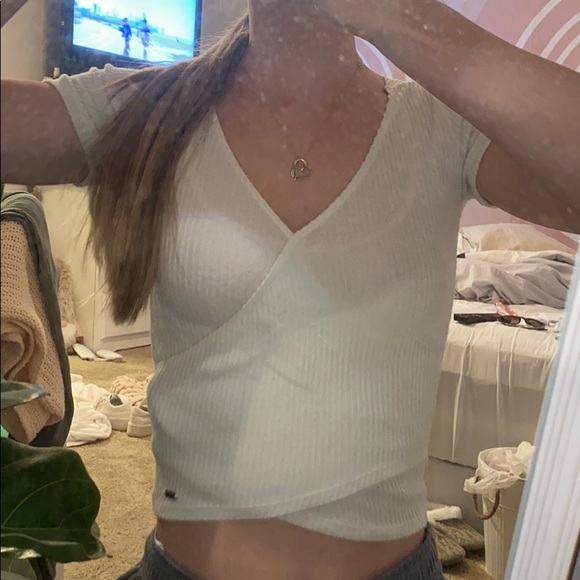 Hollister Ribbed Nit Top - Picture 3 of 3